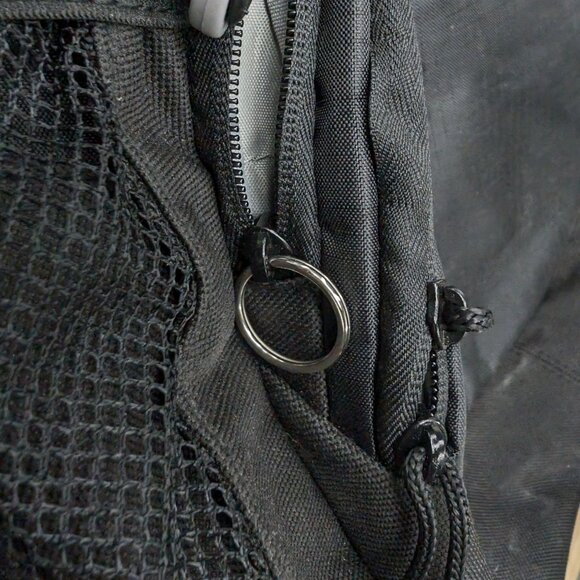 Outdoor Products Backpack Black Ripstop Laptop Sleeve Pockets Lightweight 16" - Picture 15 of 16